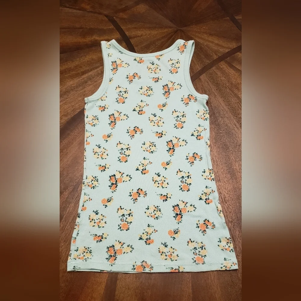 Floral and Pineapple Kids Tank Tops Cherokee And Falls Creek Size 10/12